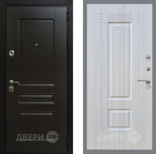 Входная металлическая Дверь Рекс (REX) Премиум-Н FL-2 Сандал белый в Красноармейске