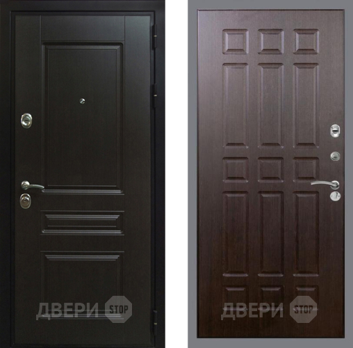 Входная металлическая Дверь Рекс (REX) Премиум-Н FL-33 Венге в Красноармейске