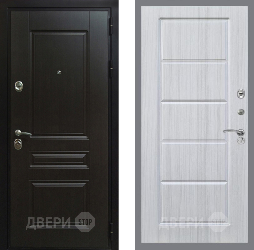 Входная металлическая Дверь Рекс (REX) Премиум-Н FL-39 Сандал белый в Красноармейске