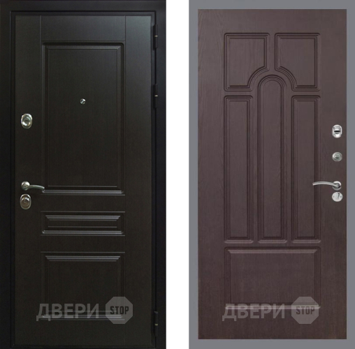 Входная металлическая Дверь Рекс (REX) Премиум-Н FL-58 Венге в Красноармейске