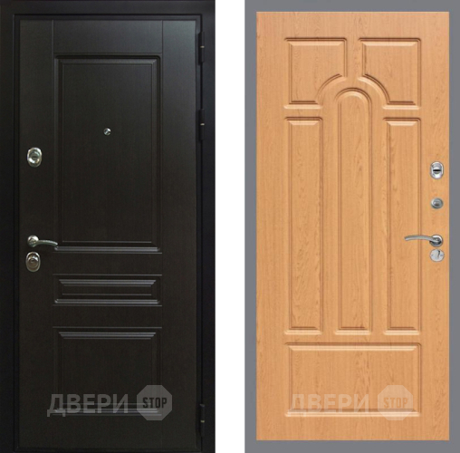 Входная металлическая Дверь Рекс (REX) Премиум-Н FL-58 Дуб в Красноармейске
