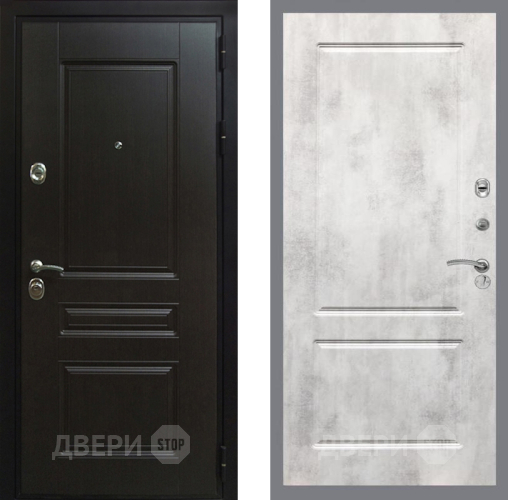 Входная металлическая Дверь Рекс (REX) Премиум-Н FL-117 Бетон светлый в Красноармейске