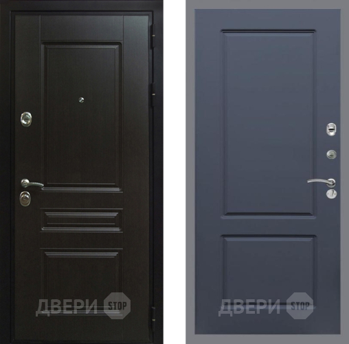 Входная металлическая Дверь Рекс (REX) Премиум-Н FL-117 Силк титан в Красноармейске