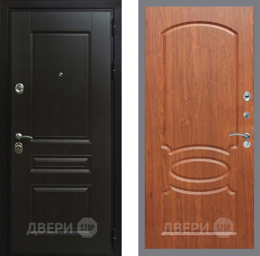 Входная металлическая Дверь Рекс (REX) Премиум-Н FL-128 Морёная берёза в Красноармейске