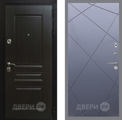 Входная металлическая Дверь Рекс (REX) Премиум-Н FL-291 Силк титан в Красноармейске