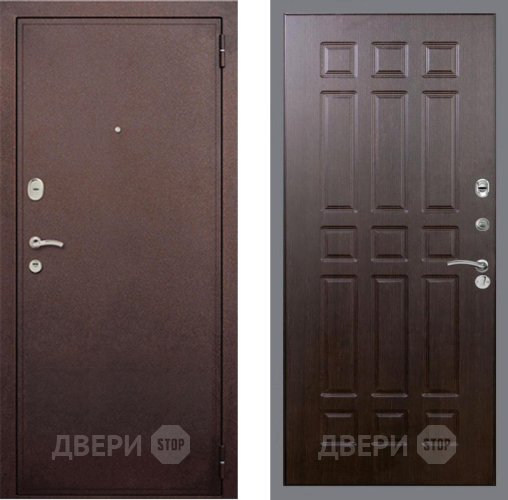 Входная металлическая Дверь Рекс (REX) 2 Медный Антик FL-33 Венге в Красноармейске