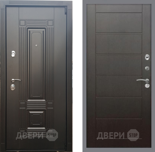 Входная металлическая Дверь Рекс (REX) 9 Сити Венге в Красноармейске