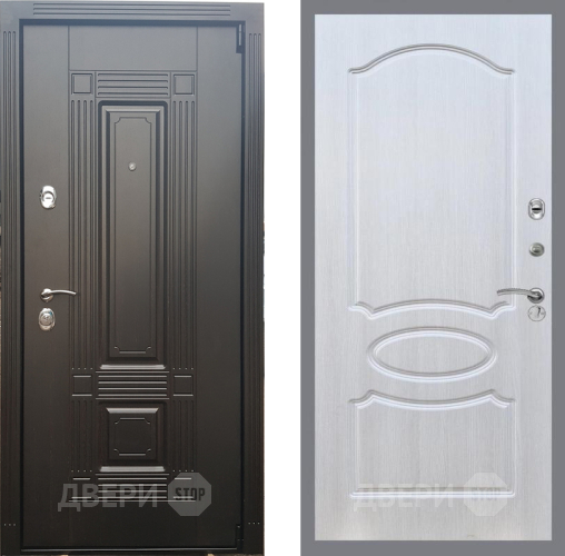 Входная металлическая Дверь Рекс (REX) 9 FL-128 Лиственница беж в Красноармейске