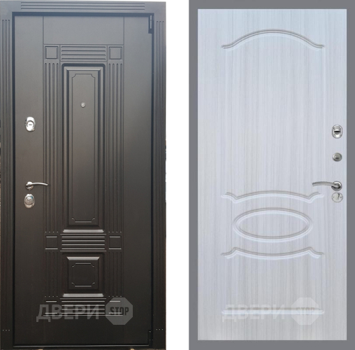 Входная металлическая Дверь Рекс (REX) 9 FL-128 Сандал белый в Красноармейске