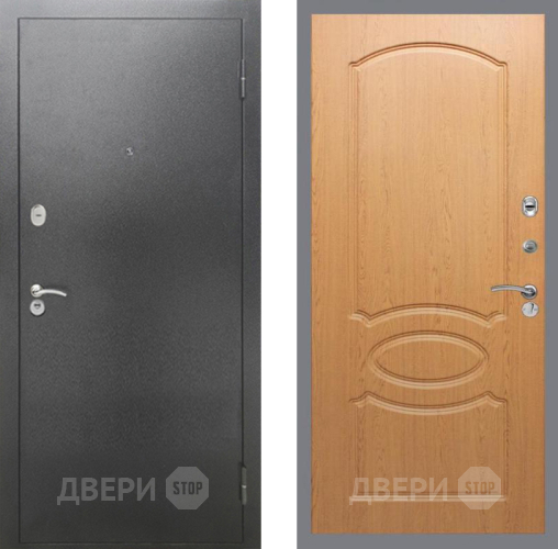 Дверь Рекс (REX) 2А Серебро Антик FL-128 Дуб в Красноармейске