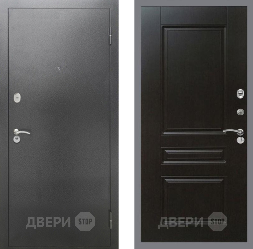 Входная металлическая Дверь Рекс (REX) 2А Серебро Антик FL-243 Венге в Красноармейске