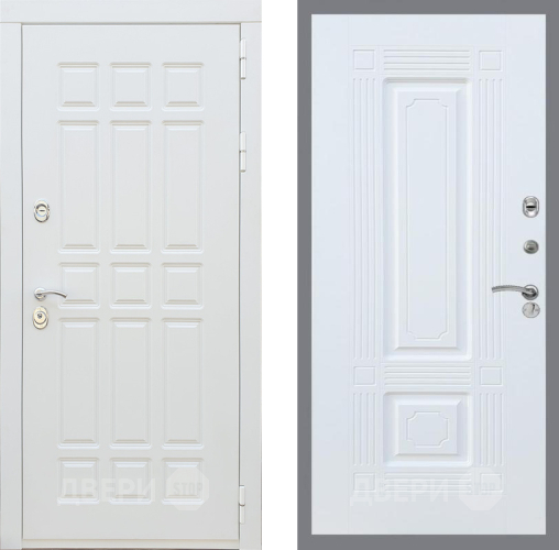 Входная металлическая Дверь Рекс (REX) 8 Силк Сноу FL-2 Силк Сноу в Красноармейске