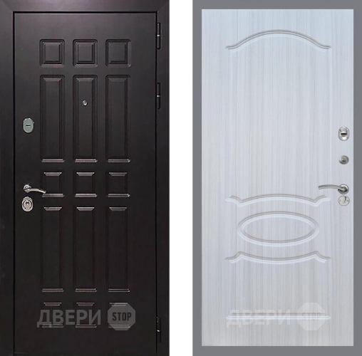 Входная металлическая Дверь Рекс (REX) 8 FL-128 Сандал белый в Красноармейске