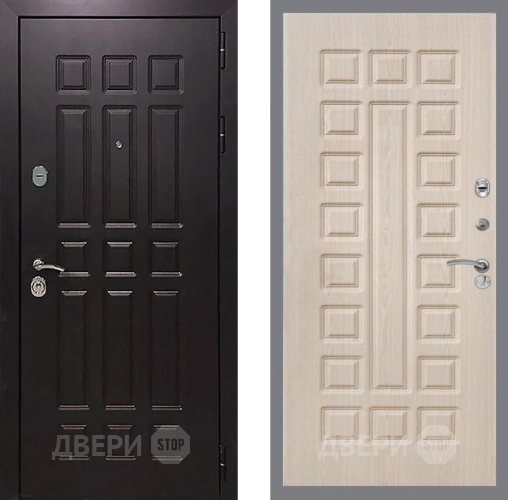 Входная металлическая Дверь Рекс (REX) 8 FL-183 Беленый дуб в Красноармейске