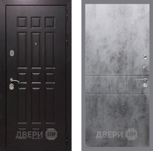 Входная металлическая Дверь Рекс (REX) 8 FL-290 Бетон темный в Красноармейске