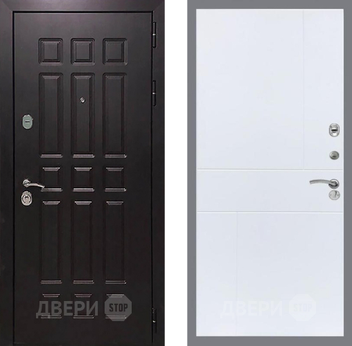 Входная металлическая Дверь Рекс (REX) 8 FL-290 Силк Сноу в Красноармейске