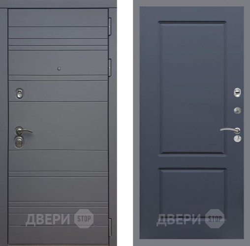 Входная металлическая Дверь Рекс (REX) 14 силк титан FL-117 Силк титан в Красноармейске