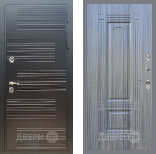 Входная металлическая Дверь Рекс (REX) премиум 185 FL-2 Сандал грей в Красноармейске
