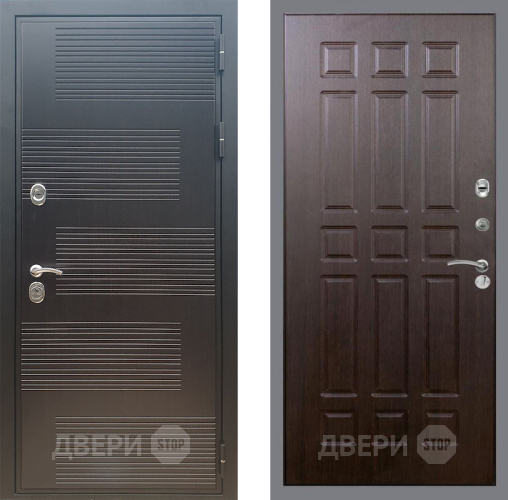 Входная металлическая Дверь Рекс (REX) премиум 185 FL-33 Венге в Красноармейске