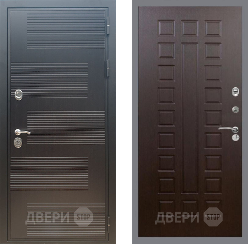Входная металлическая Дверь Рекс (REX) премиум 185 FL-183 Венге в Красноармейске