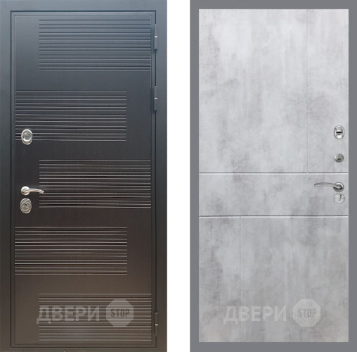 Входная металлическая Дверь Рекс (REX) премиум 185 FL-290 Бетон светлый в Красноармейске