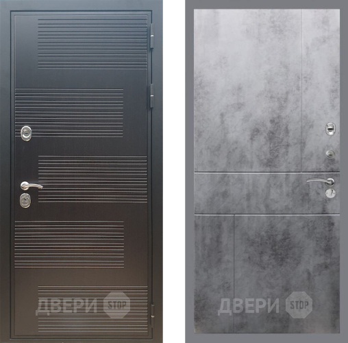 Входная металлическая Дверь Рекс (REX) премиум 185 FL-290 Бетон темный в Красноармейске