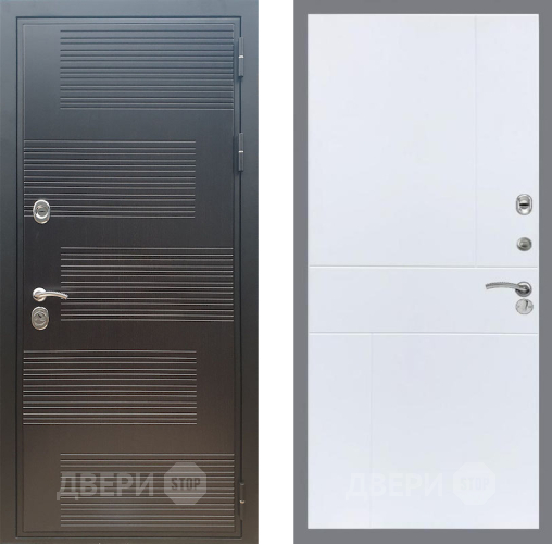 Входная металлическая Дверь Рекс (REX) премиум 185 FL-290 Силк Сноу в Красноармейске