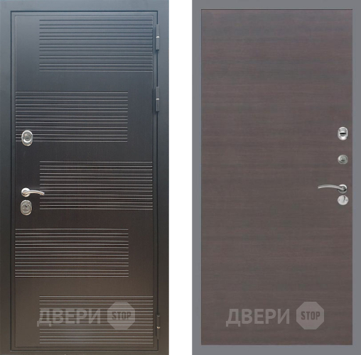 Входная металлическая Дверь Рекс (REX) премиум 185 GL венге поперечный в Красноармейске