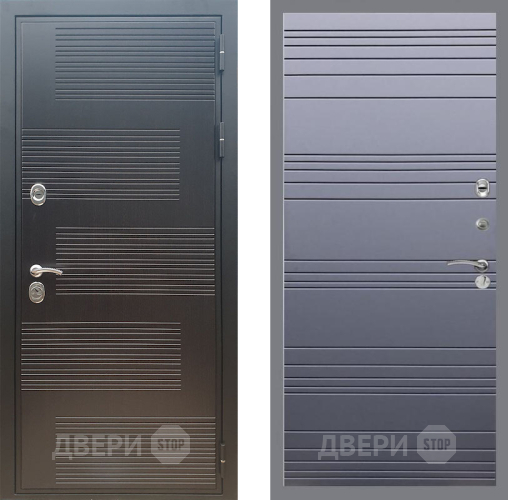 Входная металлическая Дверь Рекс (REX) премиум 185 Line Силк титан в Красноармейске