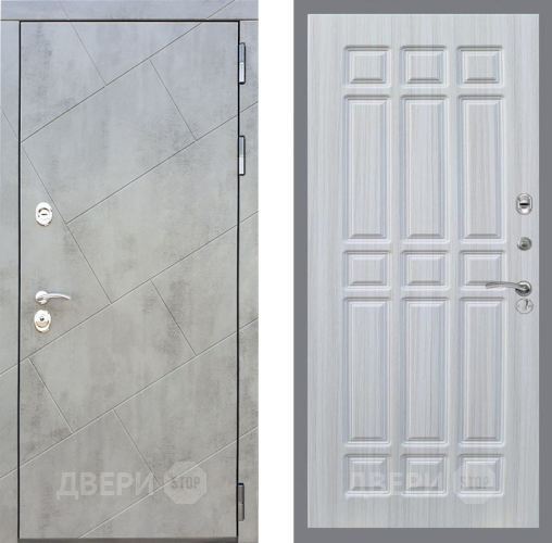 Входная металлическая Дверь Рекс (REX) 22 FL-33 Сандал белый в Красноармейске