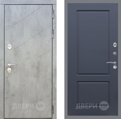 Входная металлическая Дверь Рекс (REX) 22 FL-117 Силк титан в Красноармейске