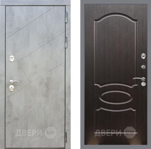Входная металлическая Дверь Рекс (REX) 22 FL-128 Венге светлый в Красноармейске