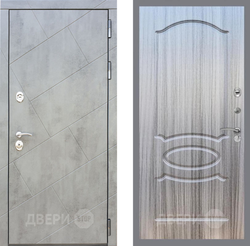 Входная металлическая Дверь Рекс (REX) 22 FL-128 Сандал грей в Красноармейске