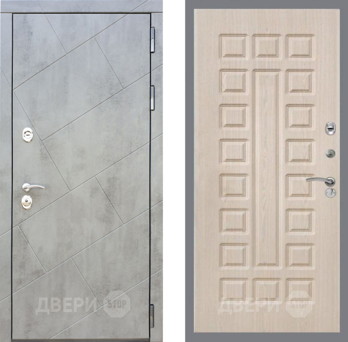 Входная металлическая Дверь Рекс (REX) 22 FL-183 Беленый дуб в Красноармейске