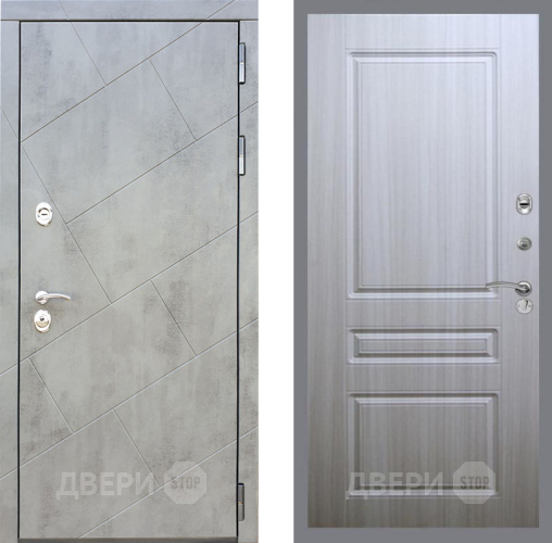 Входная металлическая Дверь Рекс (REX) 22 FL-243 Сандал белый в Красноармейске
