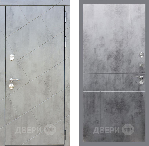 Входная металлическая Дверь Рекс (REX) 22 FL-290 Бетон темный в Красноармейске