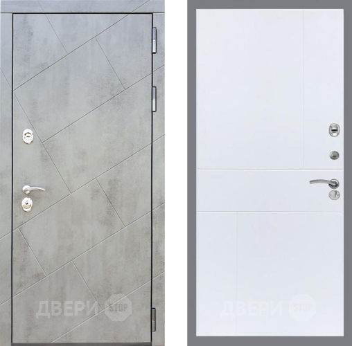 Входная металлическая Дверь Рекс (REX) 22 FL-290 Силк Сноу в Красноармейске