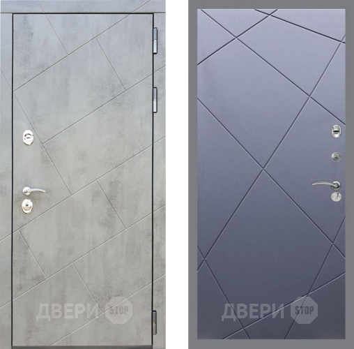 Входная металлическая Дверь Рекс (REX) 22 FL-291 Силк титан в Красноармейске