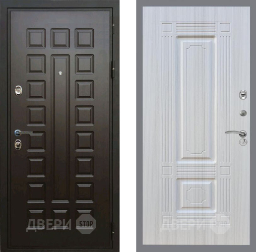 Входная металлическая Дверь Рекс (REX) Премиум 3к FL-2 Сандал белый в Красноармейске
