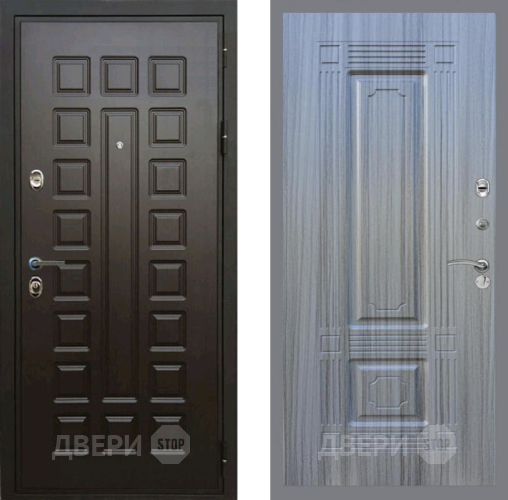 Входная металлическая Дверь Рекс (REX) Премиум 3к FL-2 Сандал грей в Красноармейске
