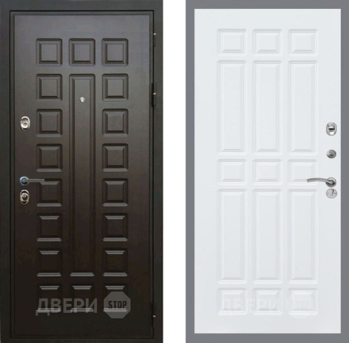 Входная металлическая Дверь Рекс (REX) Премиум 3к FL-33 Силк Сноу в Красноармейске