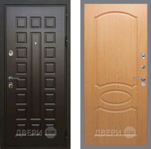 Входная металлическая Дверь Рекс (REX) Премиум 3к FL-128 Дуб в Красноармейске