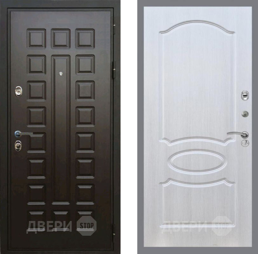 Входная металлическая Дверь Рекс (REX) Премиум 3к FL-128 Лиственница беж в Красноармейске