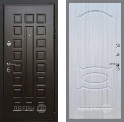 Входная металлическая Дверь Рекс (REX) Премиум 3к FL-128 Сандал белый в Красноармейске