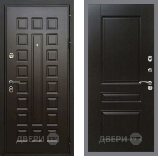 Входная металлическая Дверь Рекс (REX) Премиум 3к FL-243 Венге в Красноармейске