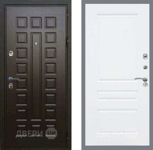 Дверь Рекс (REX) Премиум 3к FL-243 Силк Сноу в Красноармейске