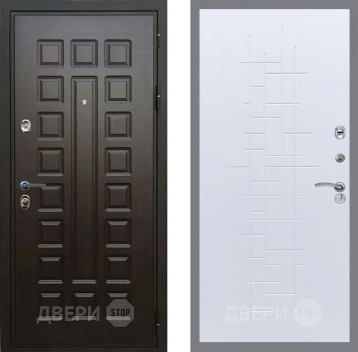 Входная металлическая Дверь Рекс (REX) Премиум 3к FL-289 Белый ясень в Красноармейске