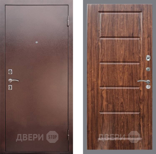 Входная металлическая Дверь Рекс (REX) 1 FL-39 орех тисненый в Красноармейске