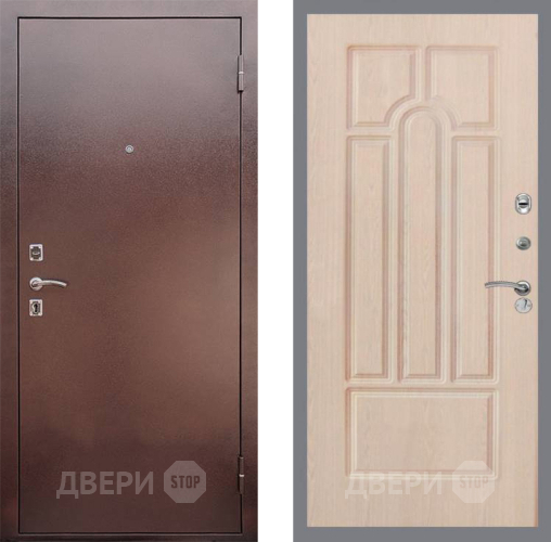 Входная металлическая Дверь Рекс (REX) 1 FL-58 Беленый дуб в Красноармейске