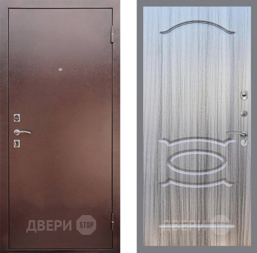 Входная металлическая Дверь Рекс (REX) 1 FL-128 Сандал грей в Красноармейске